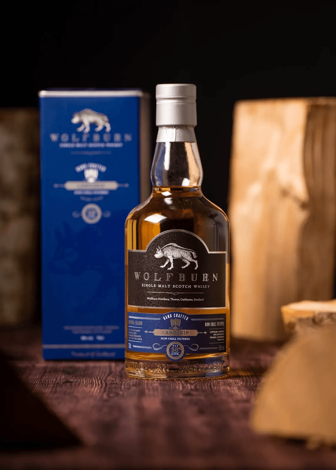 WOLFBURN LANGSKIP SCOTCH WHISKY