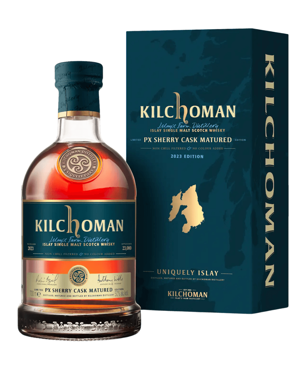 KILCHOMAN PX SHERRY CASK WHISKEY