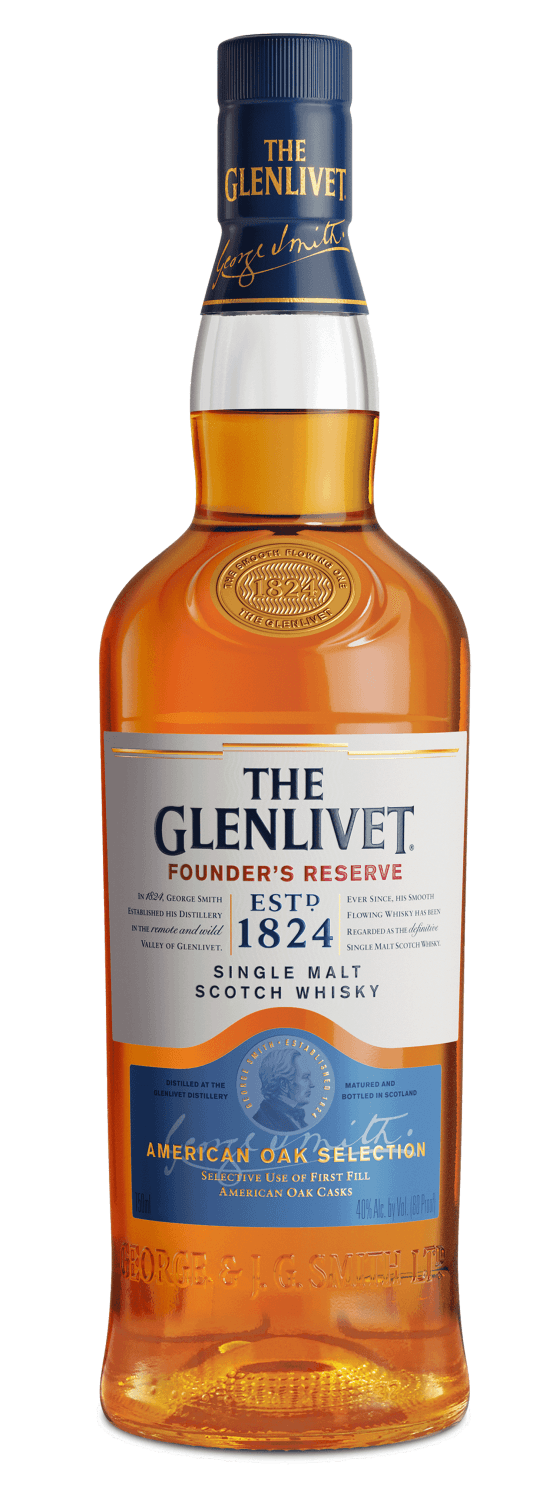 THE GLENLIVET FOUNDER'S RESERVE SINGLE MALT SCOTCH WHISKY