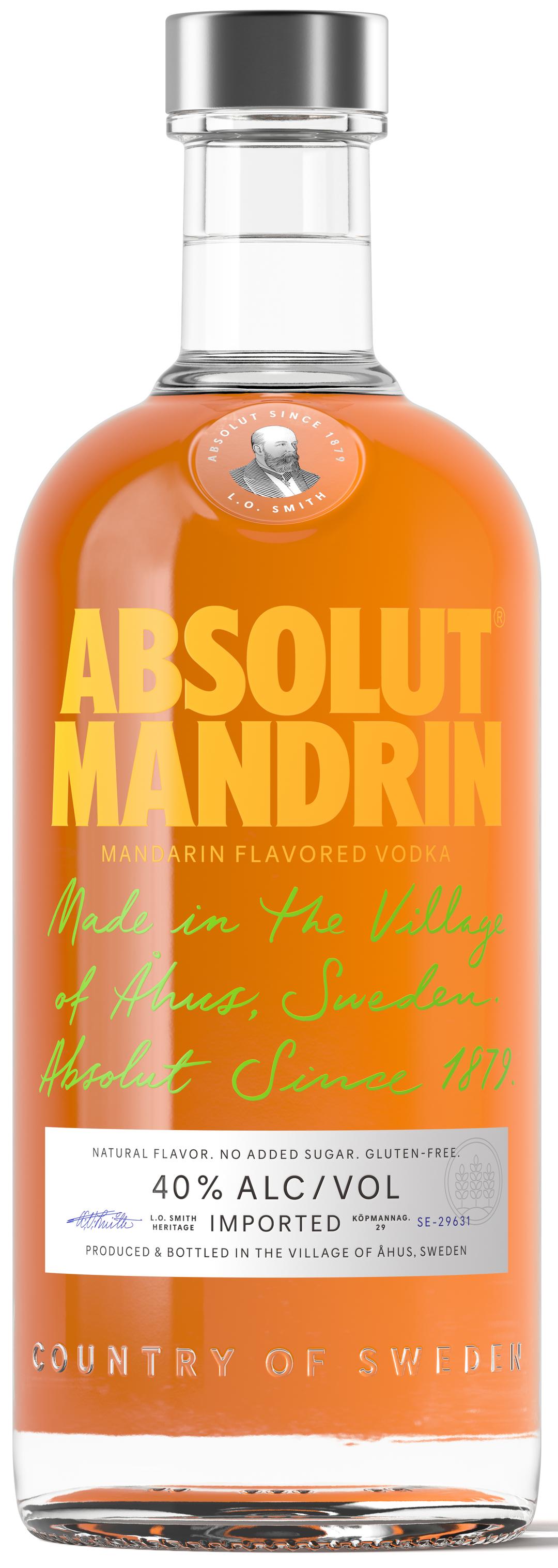 ABSOLUT MANDRIN VODKA