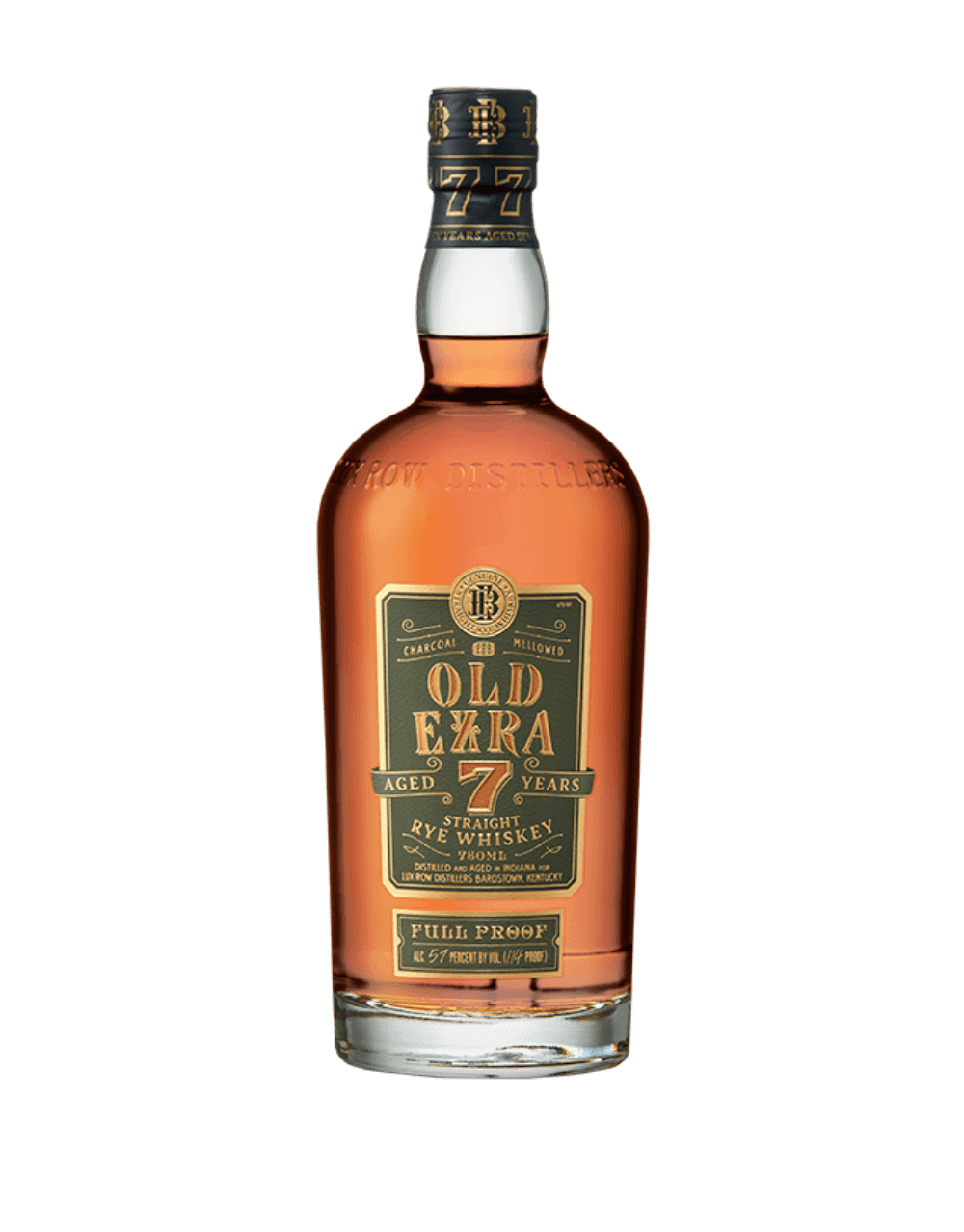 OLD EZRA BROOKS 7 YEAR OLD STRAIGHT RYE WHISKEY