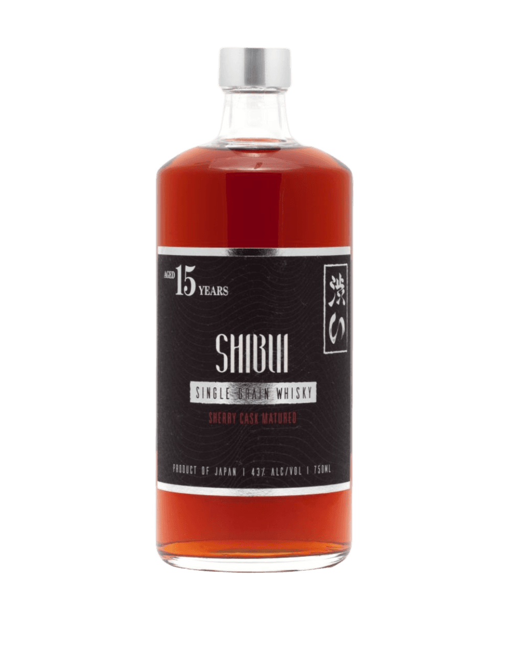 SHIBUI SINGLE GRAIN SHERRY CASK 15 YEAR OLD