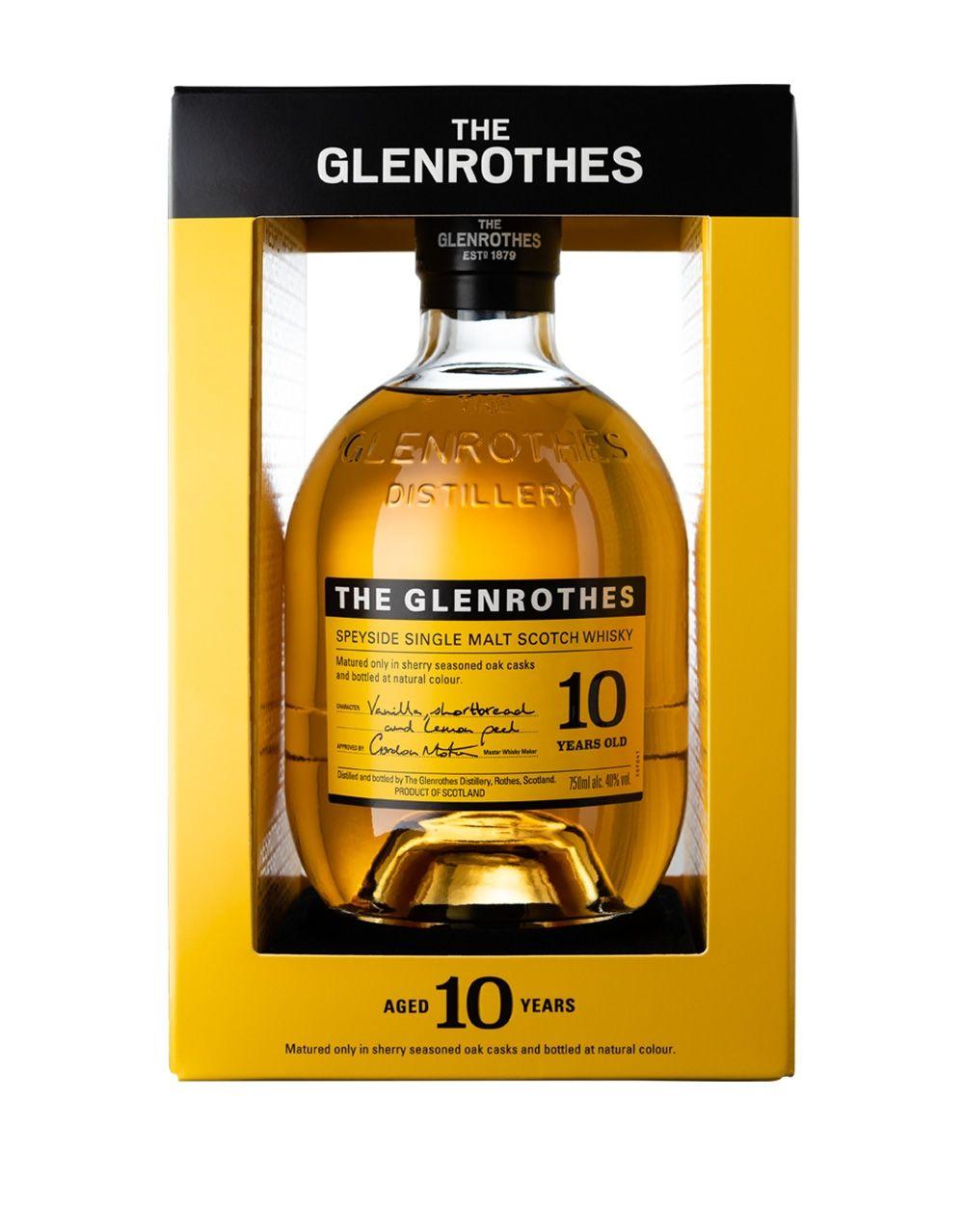 THE GLENROTHES 10 YEAR OLD SINGLE MALT WHISKY