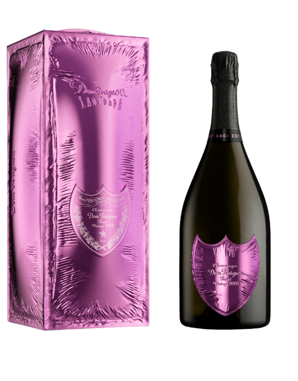 DOM PÉRIGNON ROSÉ VINTAGE 2008 LADY GAGA LIMITED EDITION