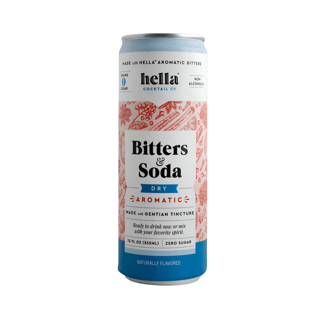 HELLA COCKTAIL CO. BITTERS & SODA DRY AROMATIC