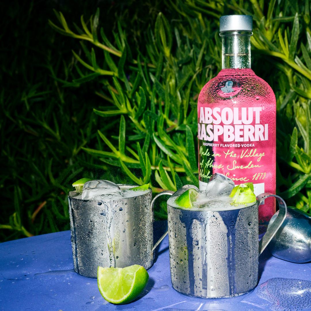 ABSOLUT RASPBERRI VODKA