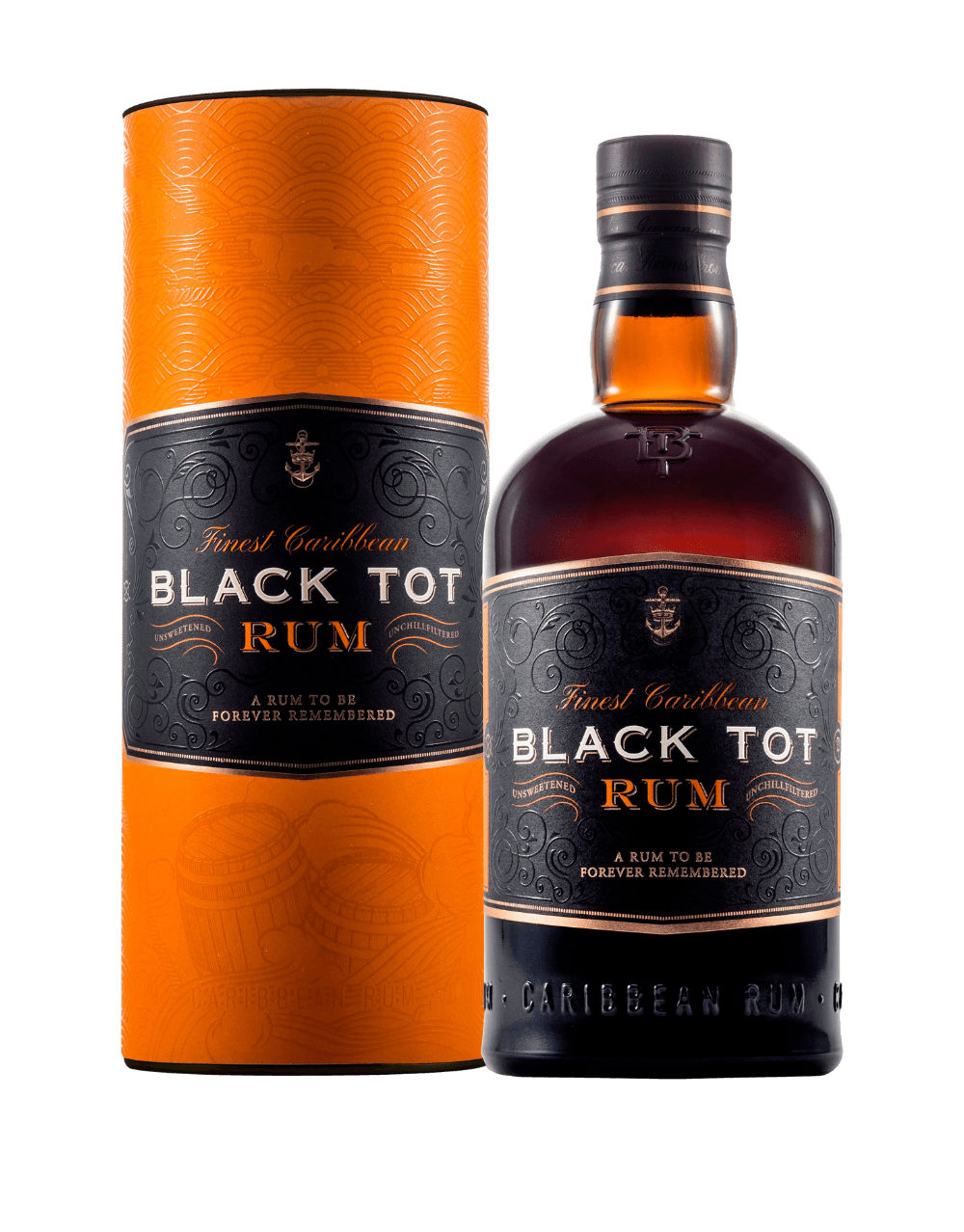 BLACK TOT FINEST CARIBBEAN RUM