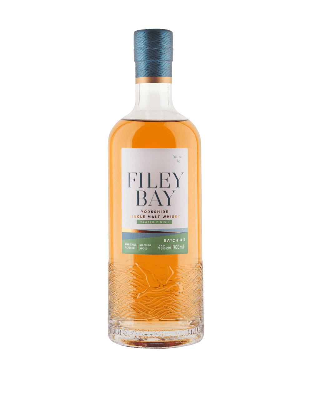 FILEY BAY PEATED FINISH YORKSHIRE SINGLE MALT WHISKY