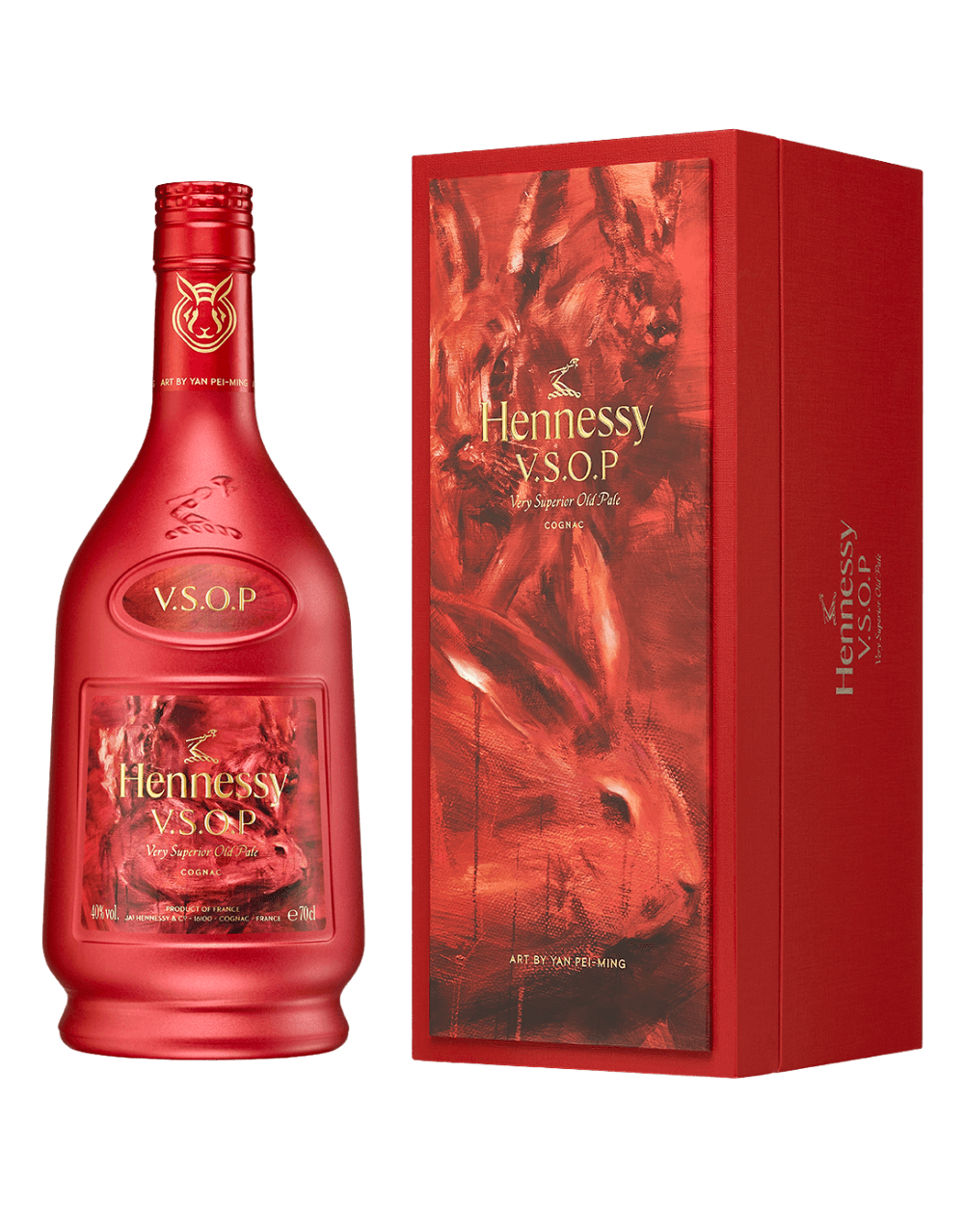 HENNESSY V.S.O.P 2023 LUNAR NEW YEAR LIMITED EDITION BOTTLE AND GIFT BOX