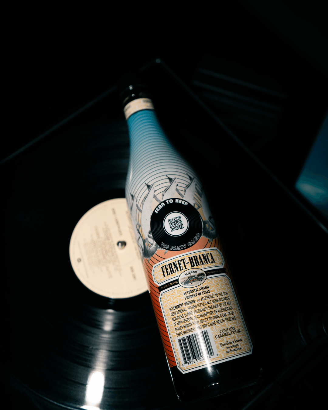 FERNET-BRANCA LIQUEUR LIMITED EDITION BOTTLE