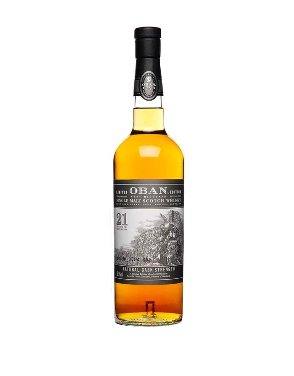 OBAN 21 YEAR OLD SINGLE MALT WHISKY