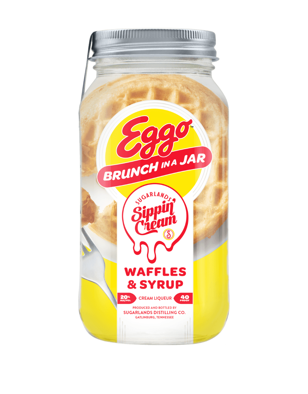 EGGO BRUNCH IN A JAR WAFFLES & SYRUP CREAM LIQUEUR