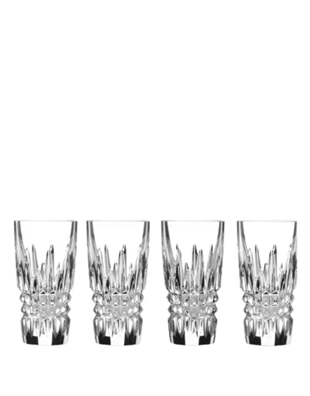 LISMORE DIAMOND SHOT GLASS (SET OF 4)