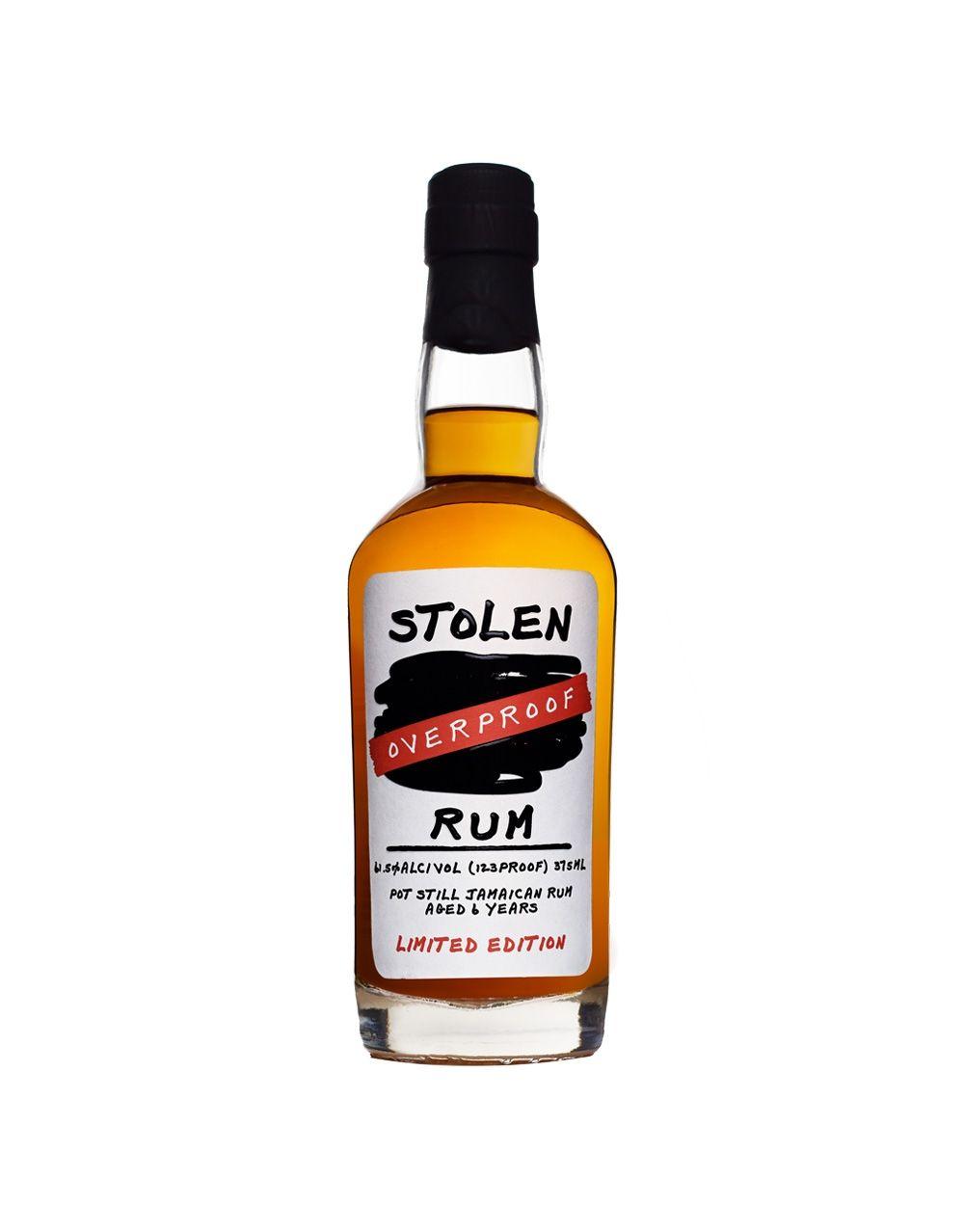 STOLEN OVERPROOF RUM 6 YEARS OLD