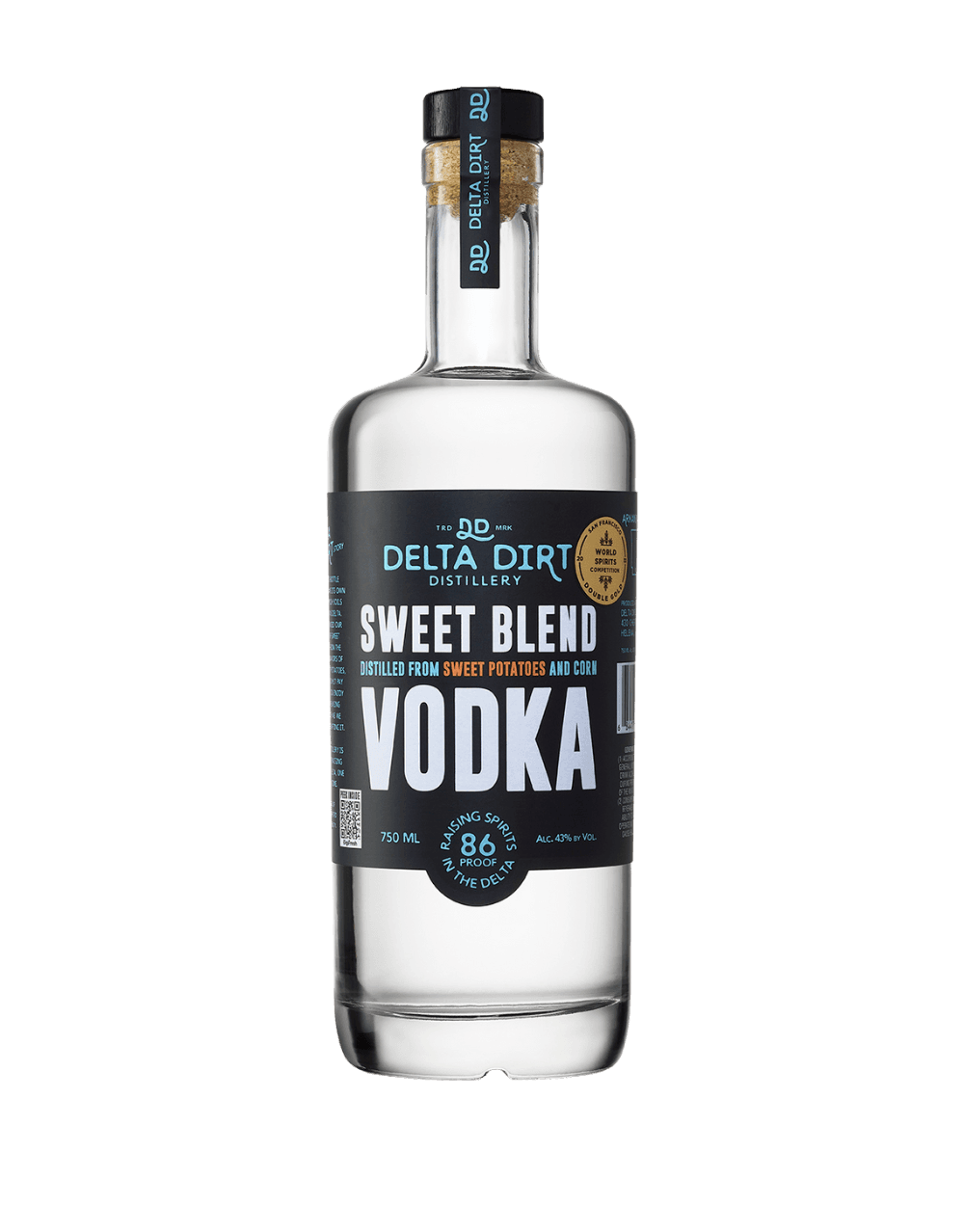 DELTA DIRT DISTILLERY SWEET BLEND VODKA