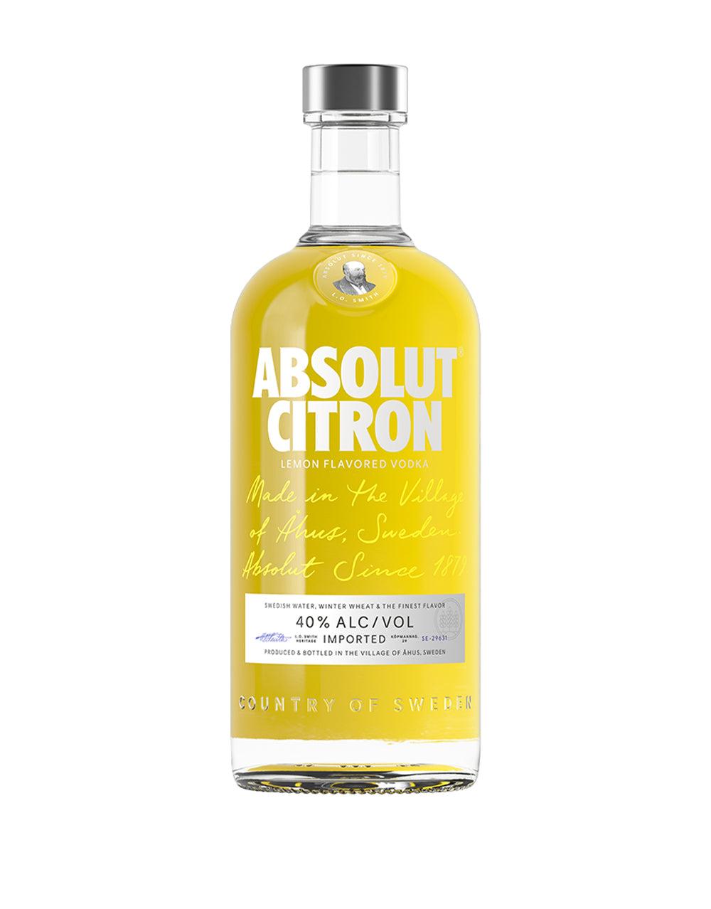 ABSOLUT CITRON VODKA