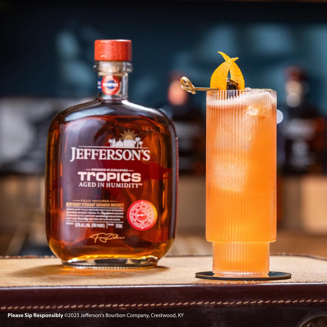 JEFFERSON'S TROPICS AGED IN HUMIDITY™ KENTUCKY STRAIGHT BOURBON WHISKEY