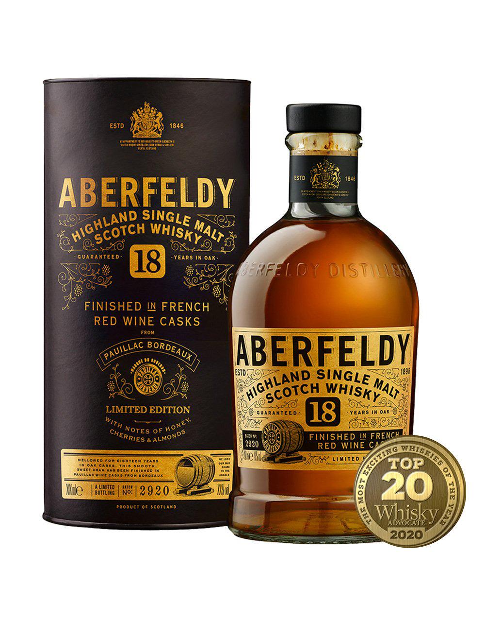 ABERFELDY 18 YEAR OLD LIMITED EDITION