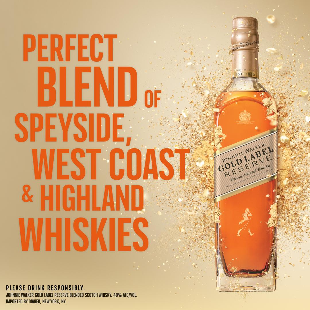 JOHNNIE WALKER GOLD LABEL RESERVE® BLENDED SCOTCH WHISKY