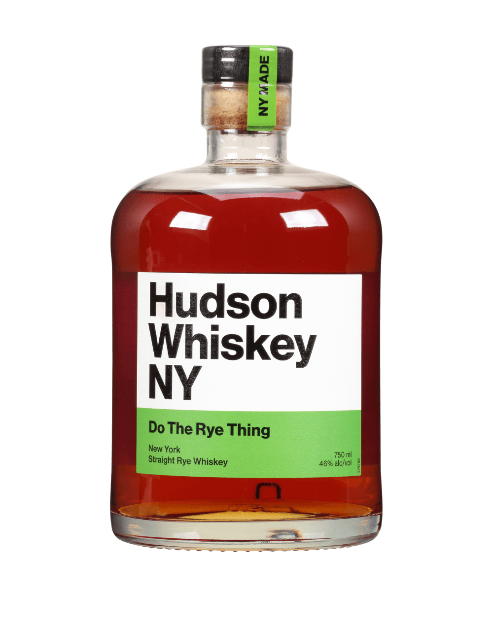 HUDSON NY STRAIGHT RYE WHISKEY - DO THE RYE THING STRAIGHT RYE