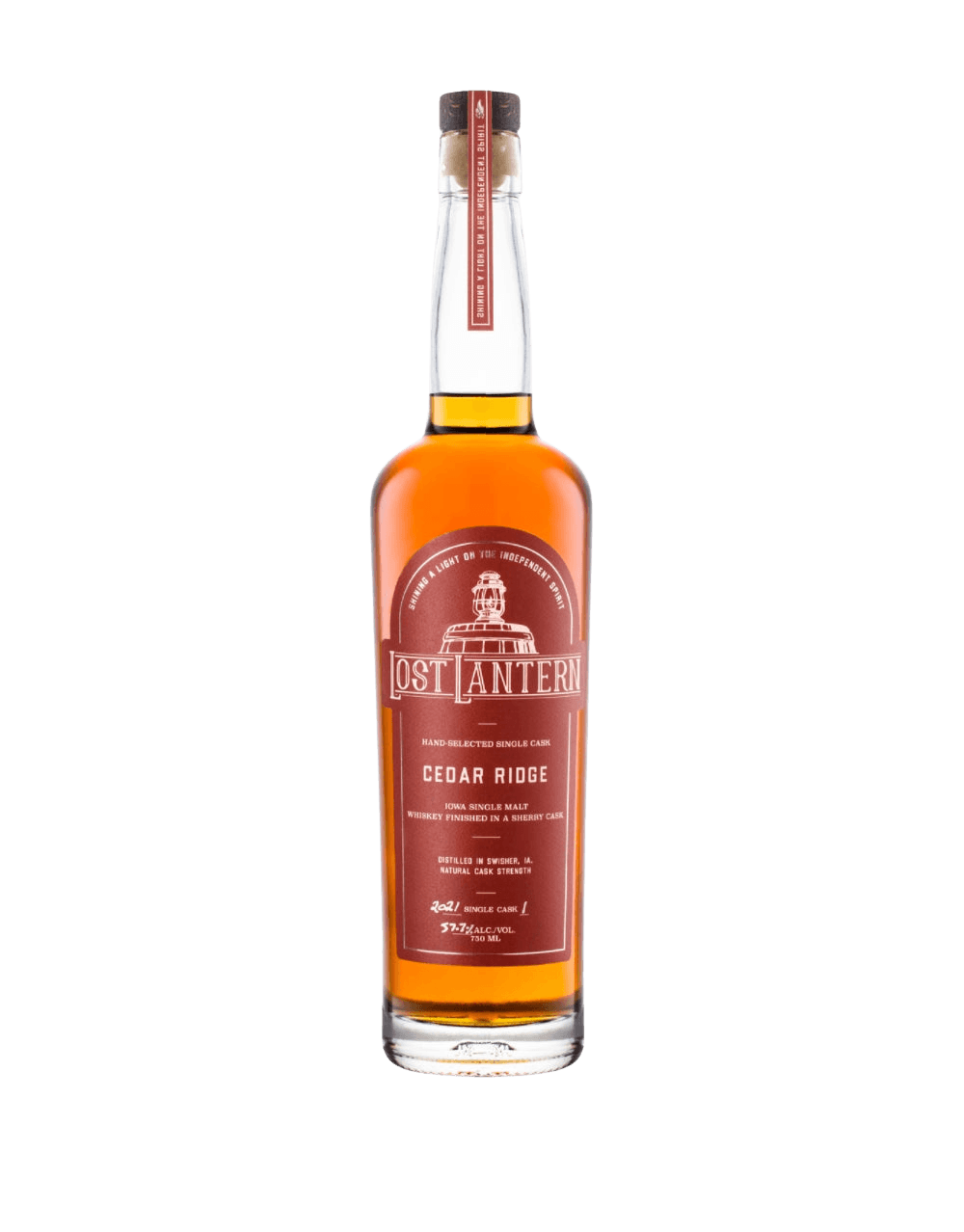 2021 SINGLE CASK #1: CEDAR RIDGE IOWA SINGLE MALT WHISKEY FINISHED IN A SHERRY CASK