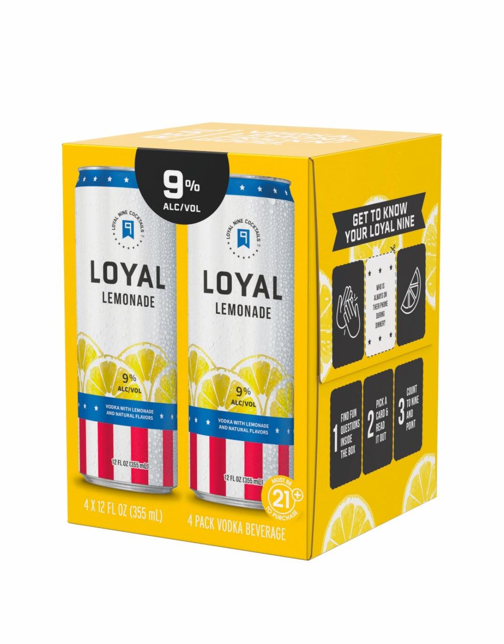 LOYAL 9 LEMONADE COCKTAIL