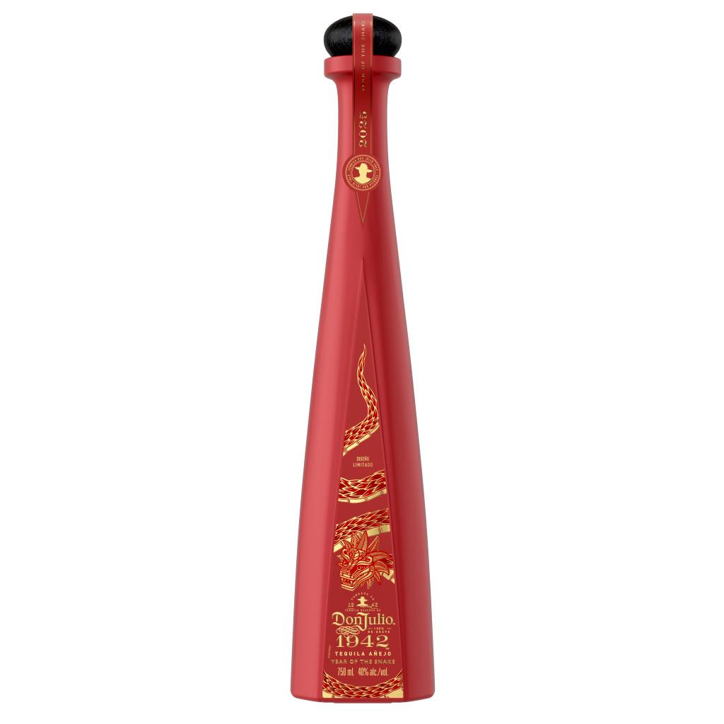 DON JULIO 1942 EXTRA AÑEJO TEQUILA YEAR OF THE SNAKE LUNAR NEW YEAR LIMITED EDITION DESIGN