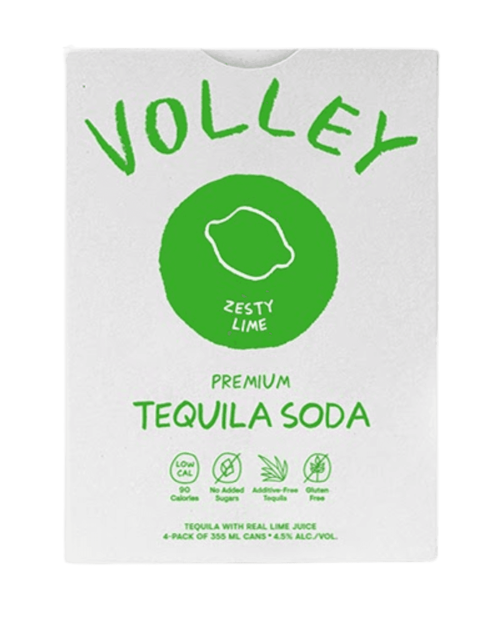 VOLLEY ZESTY LIME TEQUILA SELTZER