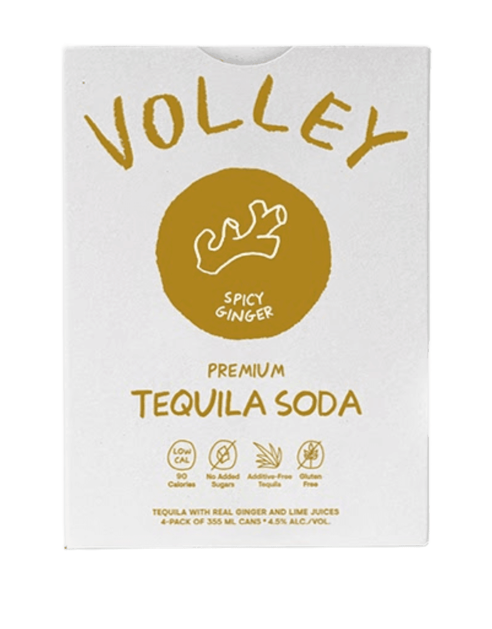 VOLLEY SPICY GINGER TEQUILA SELTZER