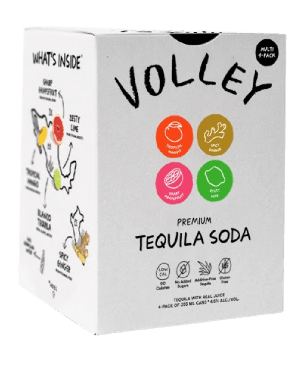 VOLLEY MULTI-PACK TEQUILA SELTZER