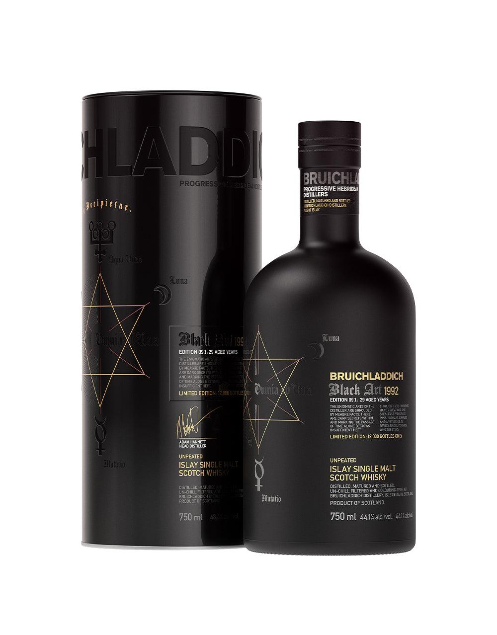 BRUICHLADDICH - BLACK ART 09.1 SINGLE MALT WHISKEY