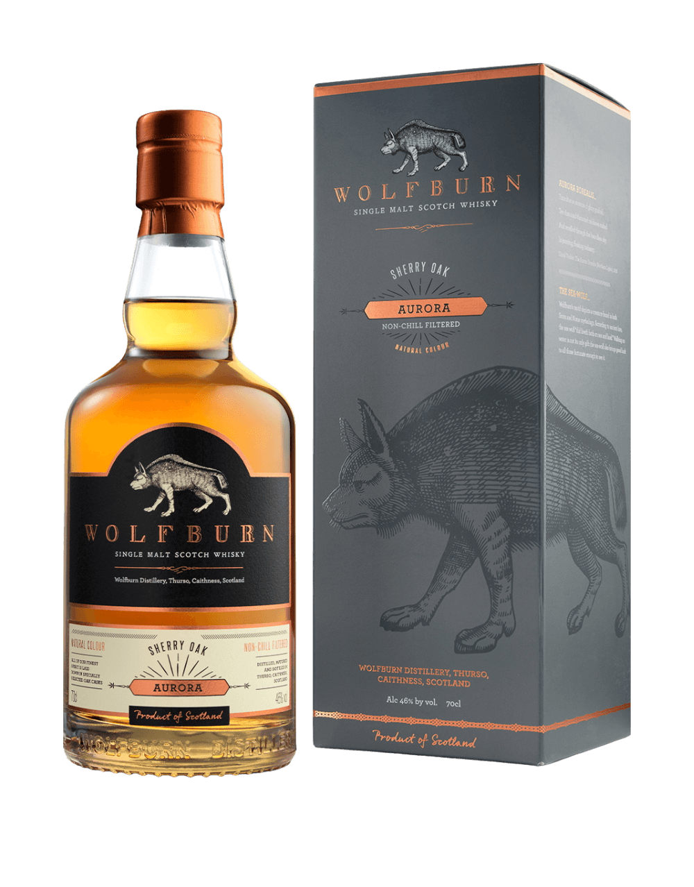 WOLFBURN AURORA SCOTCH WHISKY