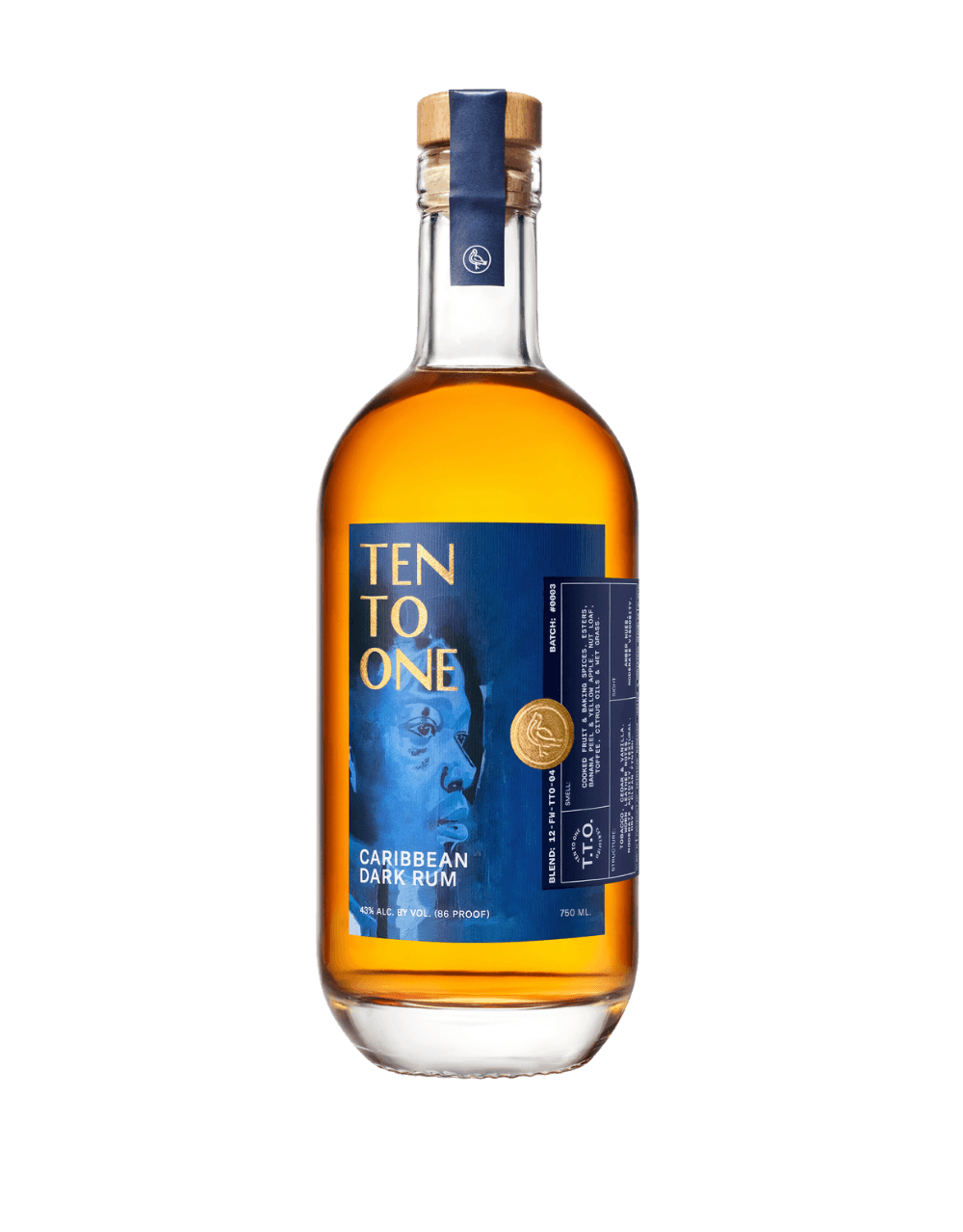 TEN TO ONE CARIBBEAN DARK RUM: BLACK HISTORY MONTH ARTIST EDITION