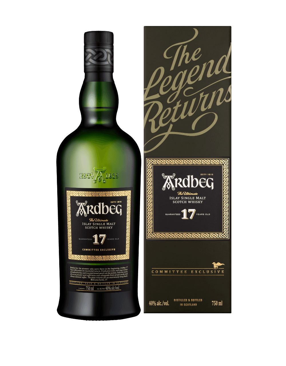 ARDBEG 17 YEARS OLD SCOTCH WHISKY