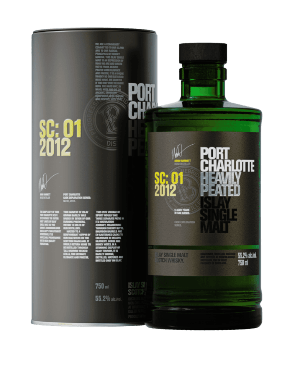 BRUICHLADDICH® PORT CHARLOTTE SC:01 SINGLE MALT WHISKEY