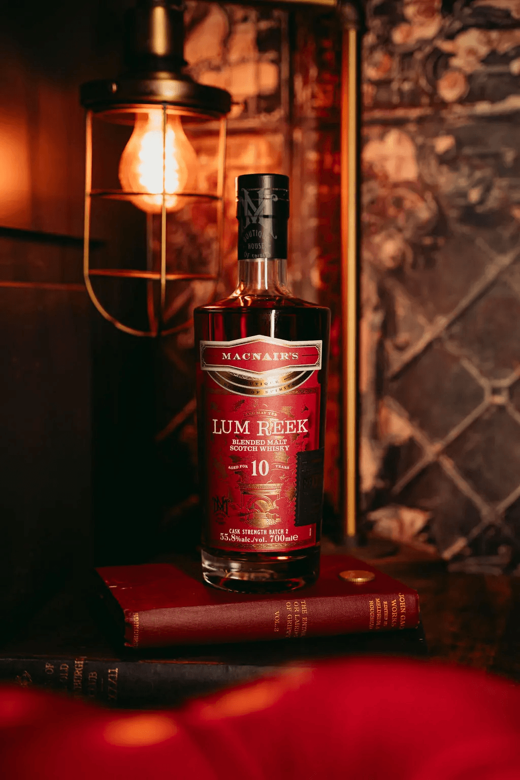 MACNAIR'S LUM REEK 10 YEAR OLD CASK STRENGTH PEATED BLENDED MALT