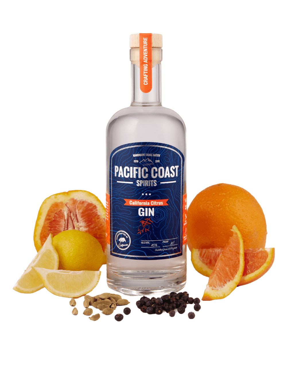 PACIFIC COAST CALIFORNIA CITRUS GIN