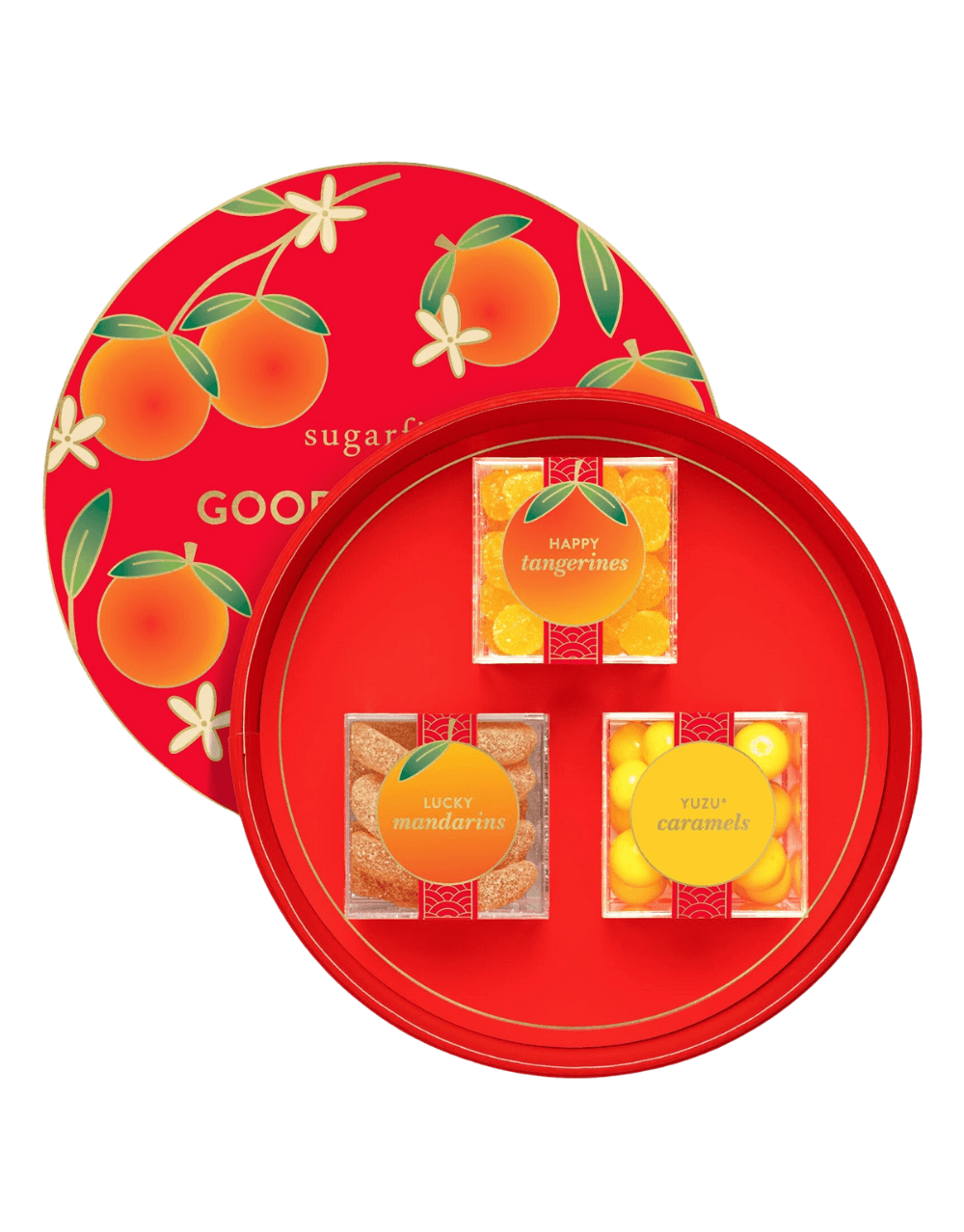 SUGARFINA GOOD FORTUNE 3 PIECE CANDY BENTO BOX