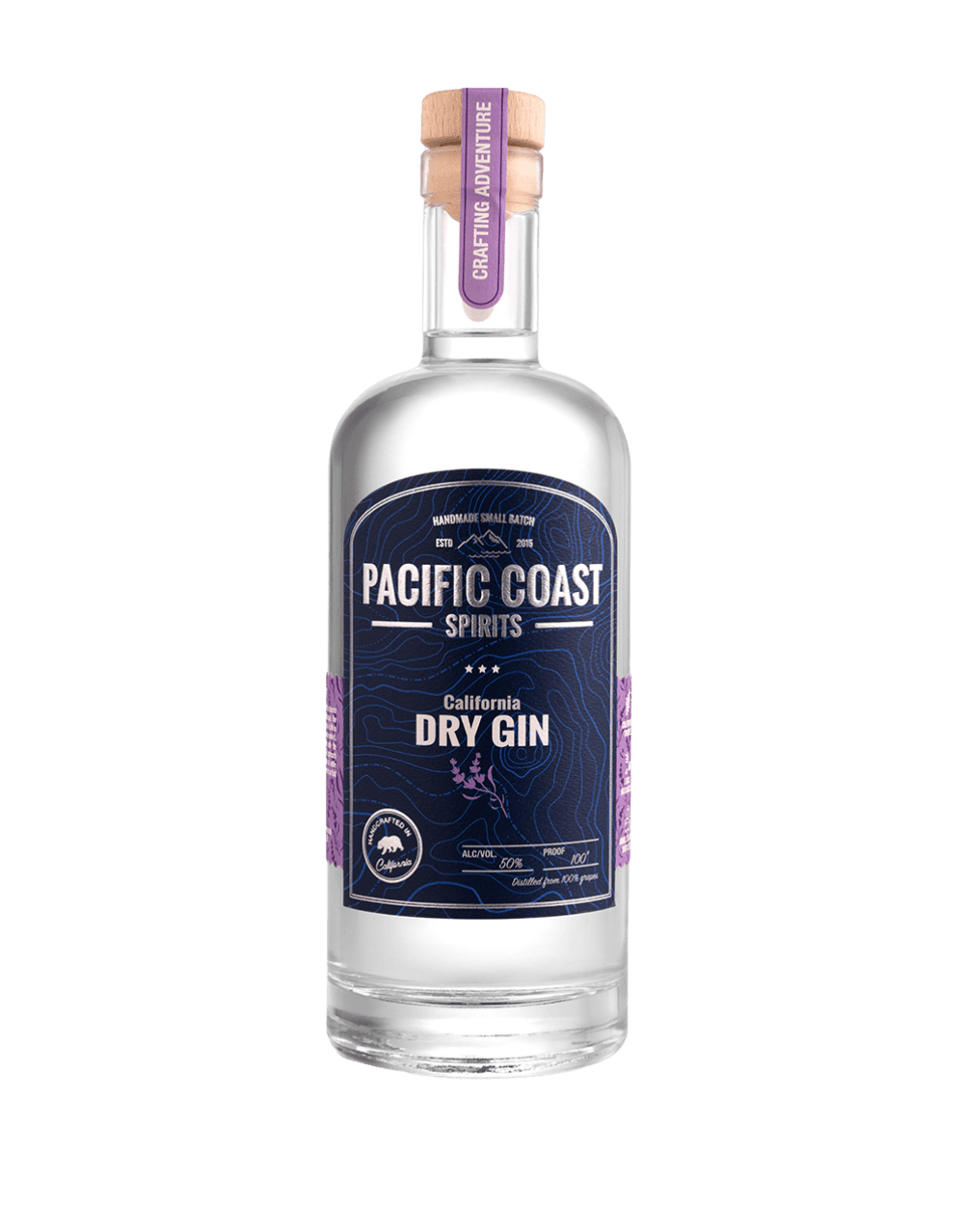 PACIFIC COAST CALIFORNIA DRY GIN