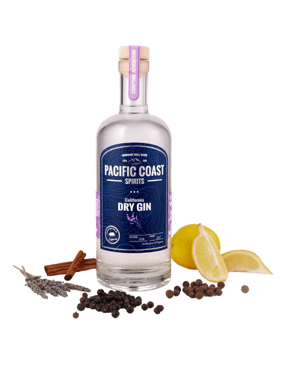 PACIFIC COAST CALIFORNIA DRY GIN