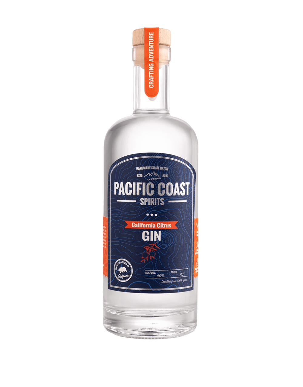 PACIFIC COAST CALIFORNIA CITRUS GIN