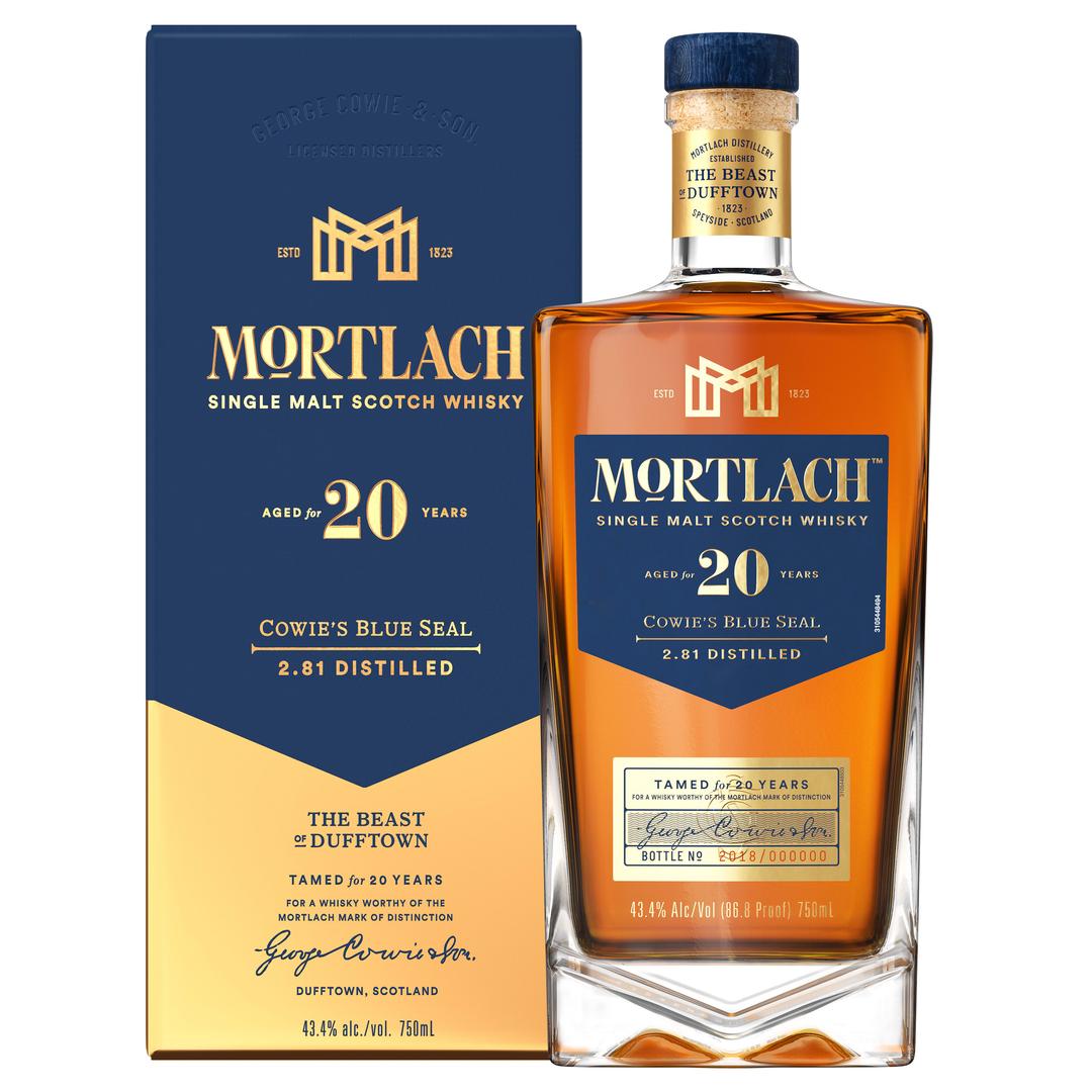 MORTLACH 20 YEAR OLD SINGLE MALT WHISKEY