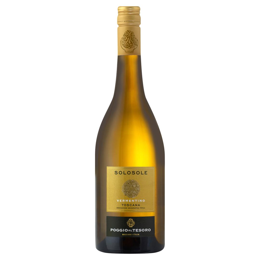 POGGIO AL TESORO SOLOSOLE VERMENTINO ITALIAN WHITE WINE