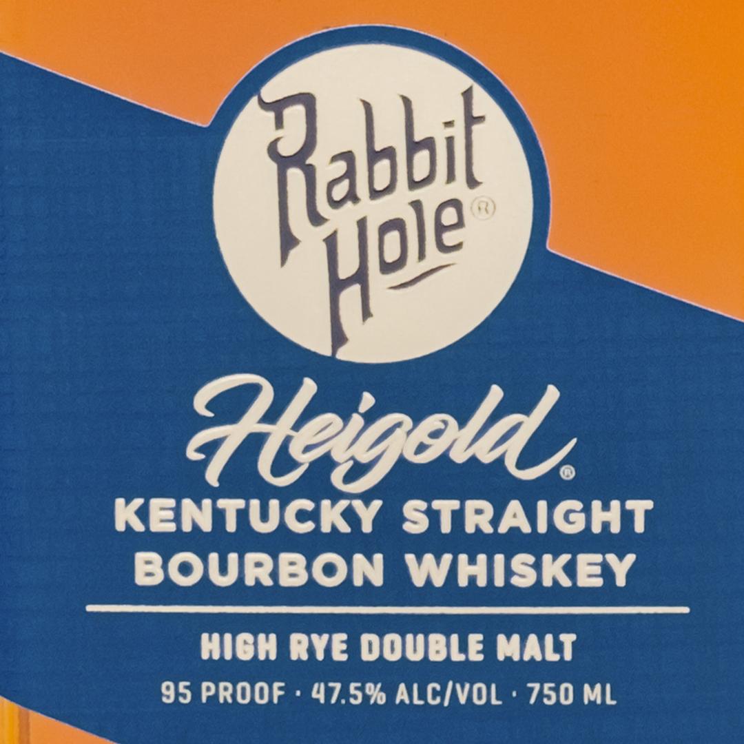 RABBIT HOLE HEIGOLD: KENTUCKY STRAIGHT BOURBON WHISKEY