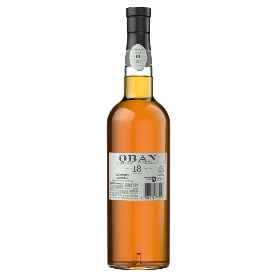 OBAN 18 YEARS OLD SINGLE MALT WHISKY