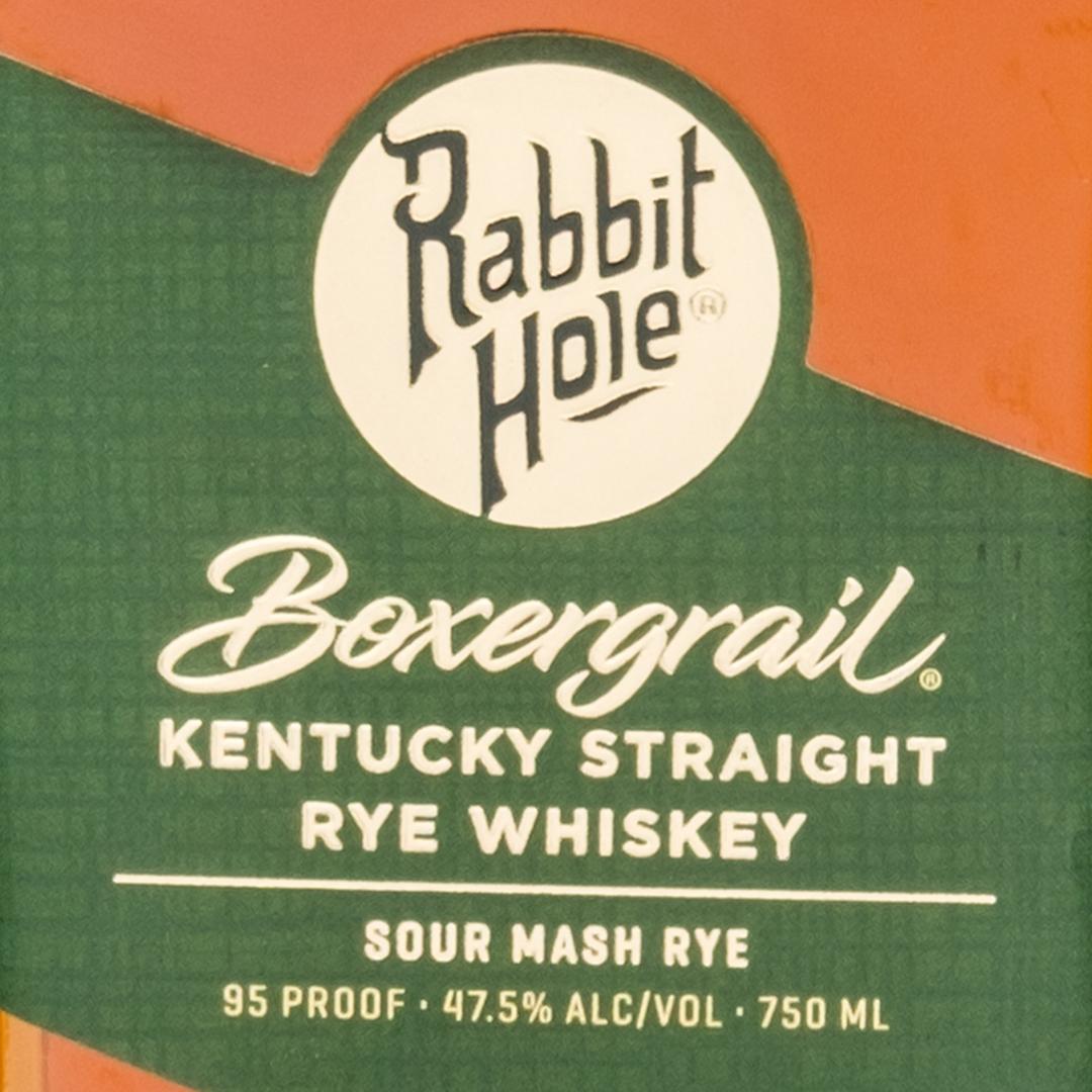 RABBIT HOLE BOXERGRAIL: KENTUCKY STRAIGHT RYE WHISKEY