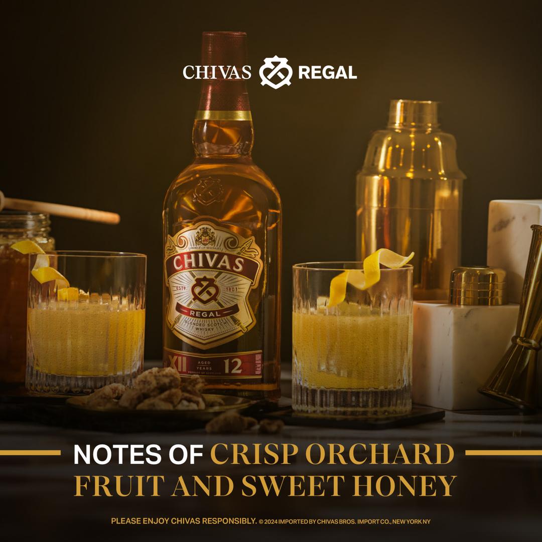 CHIVAS REGAL BLENDED SCOTCH WHISKY 12 YEAR OLD