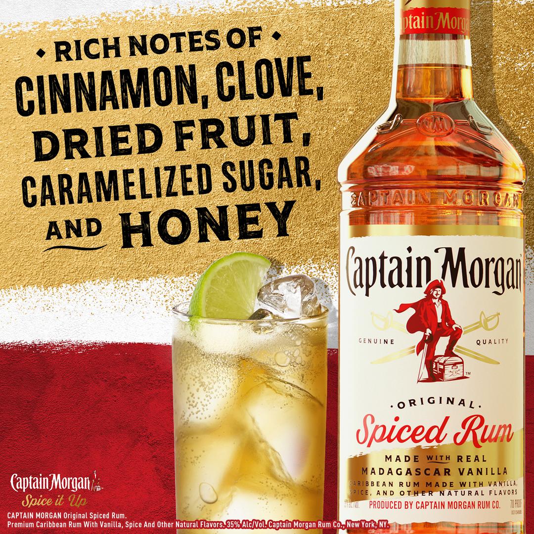 CAPTAIN MORGAN ORIGINAL SPICED RUM