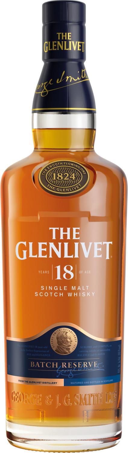 THE GLENLIVET 18 YEAR OLD SINGLE MALT SCOTCH WHISKY