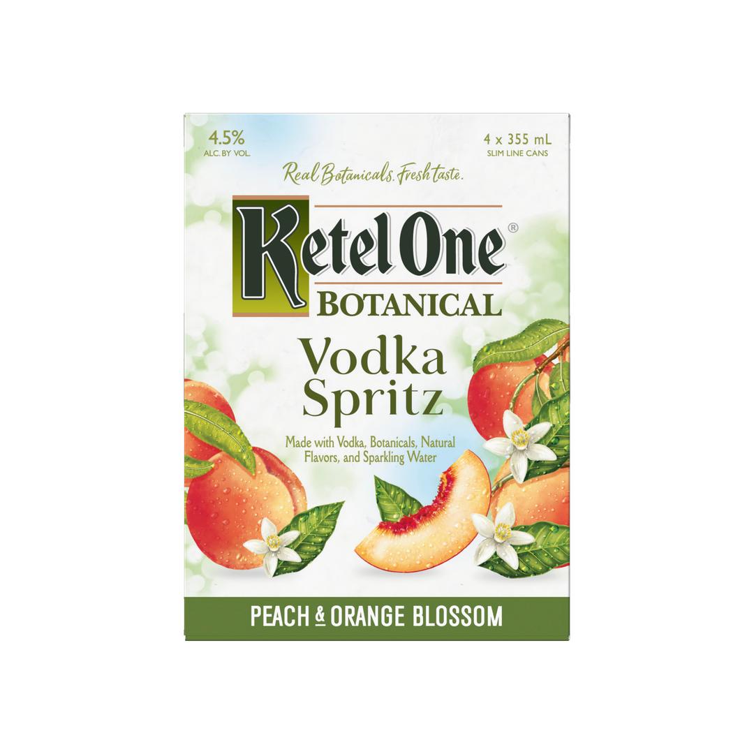 KETEL ONE BOTANICAL VODKA SPRITZ PEACH & ORANGE BLOSSOM